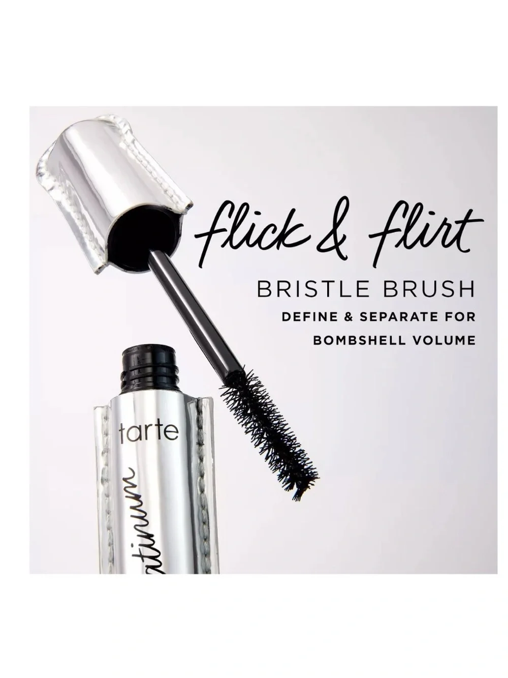 Tarte Lights, Camera, Lashes Platinum Volumizing Mascara in “Black” - FULL SIZE